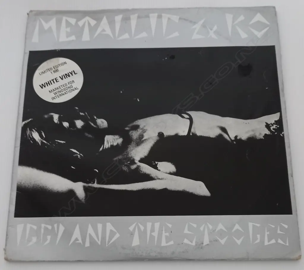 The Stooges, Metallic 2xKO (Double album, white vinyl) Image 1++
